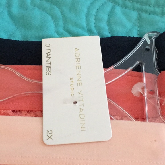 NWT Adrienne Vittadini 3 Pack Plus Size panties - Picture 2 of 5